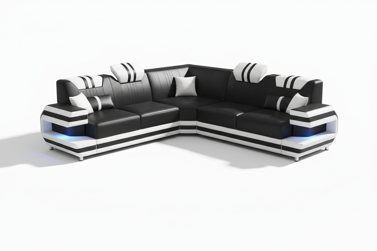 Aura Corner Sectional long shadow