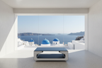 Coffee Table - Santorini Cliffside Villa
