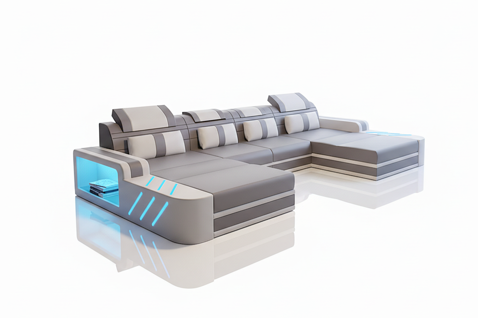 Ralutic Large Sectional - Studio Photo